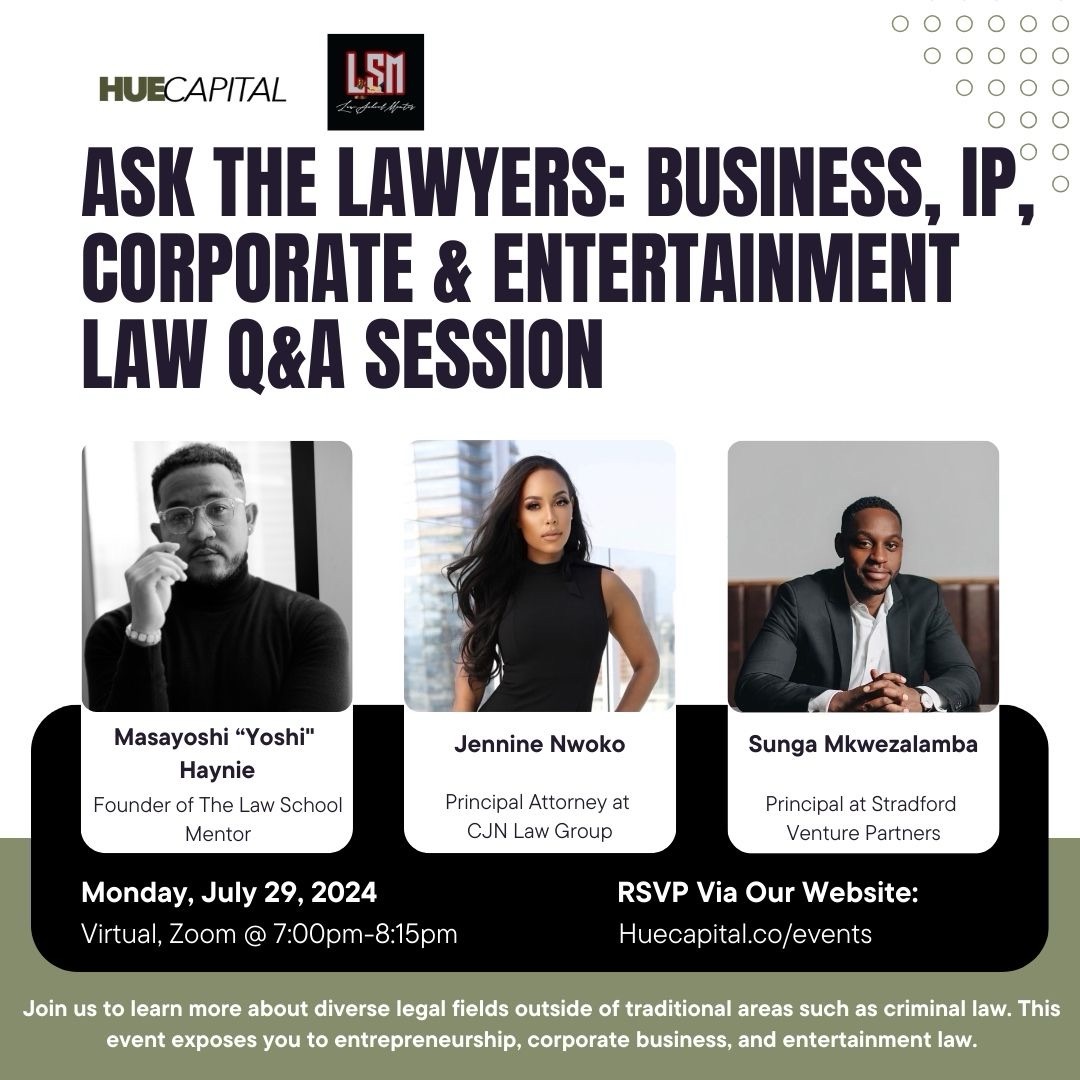 Ask the Lawyers: Business, IP, Corporate & Entertainment Law Q&A Session