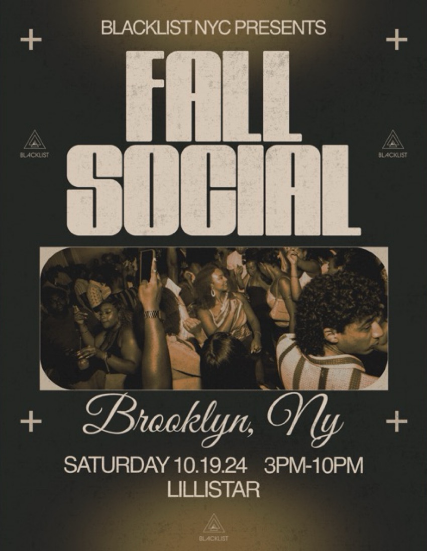 Blacklist Presents: Fall Social