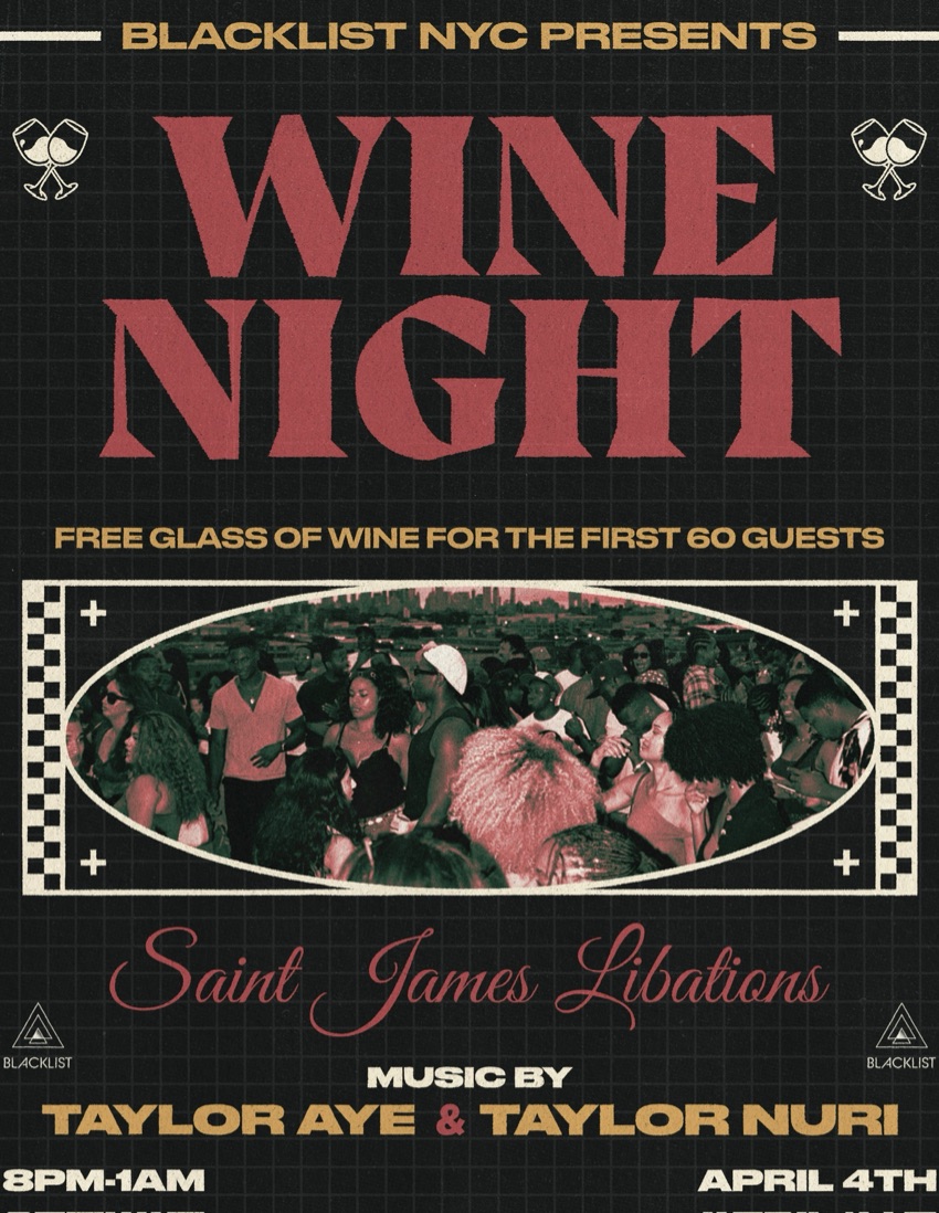 Blacklist Wine Night